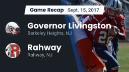 Recap: Governor Livingston  vs. Rahway  2017