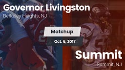 Matchup: Governor Livingston vs. Summit  2017