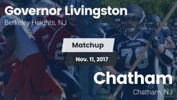Matchup: Governor Livingston vs. Chatham  2017