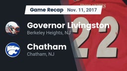 Recap: Governor Livingston  vs. Chatham  2017