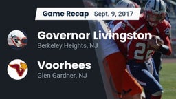 Recap: Governor Livingston  vs. Voorhees  2017