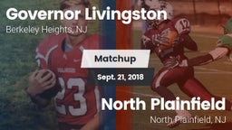 Matchup: Governor Livingston vs. North Plainfield  2018