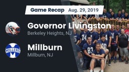 Recap: Governor Livingston  vs. Millburn  2019