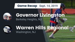 Recap: Governor Livingston  vs. Warren Hills Regional  2019