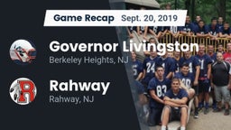 Recap: Governor Livingston  vs. Rahway  2019