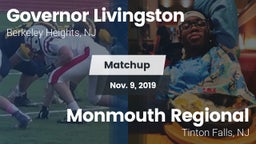 Matchup: Governor Livingston vs. Monmouth Regional  2019