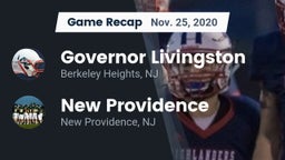 Recap: Governor Livingston  vs. New Providence  2020