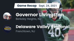 Recap: Governor Livingston  vs. Delaware Valley Regional  2021