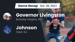 Recap: Governor Livingston  vs. Johnson  2021