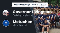 Recap: Governor Livingston  vs. Metuchen  2021