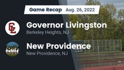 Recap: Governor Livingston  vs. New Providence  2022