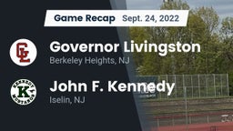 Recap: Governor Livingston  vs. John F. Kennedy  2022