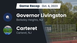 Recap: Governor Livingston  vs. Carteret  2023