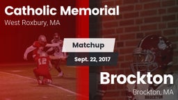 Matchup: Catholic Memorial vs. Brockton  2017