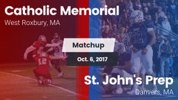 Matchup: Catholic Memorial vs. St. John's Prep 2017