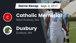 Recap: Catholic Memorial  vs. Duxbury  2017
