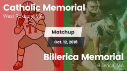 Matchup: Catholic Memorial vs. Billerica Memorial  2018