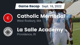 Recap: Catholic Memorial  vs. La Salle Academy 2022