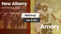 Matchup: New Albany vs. Amory  2017