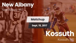 Matchup: New Albany vs. Kossuth  2017