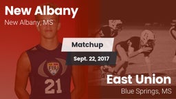 Matchup: New Albany vs. East Union  2017