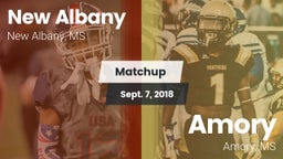 Matchup: New Albany vs. Amory  2018