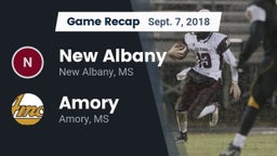 Recap: New Albany  vs. Amory  2018