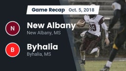 Recap: New Albany  vs. Byhalia  2018