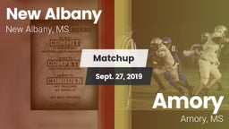 Matchup: New Albany vs. Amory  2019