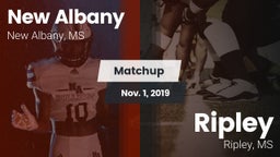 Matchup: New Albany vs. Ripley  2019