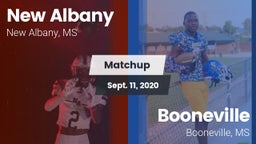 Matchup: New Albany vs. Booneville  2020