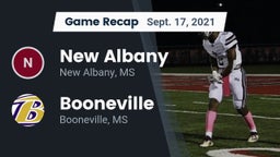 Recap: New Albany  vs. Booneville  2021