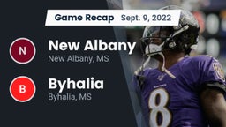 Recap: New Albany  vs. Byhalia  2022