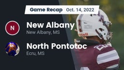 Recap: New Albany  vs. North Pontotoc  2022