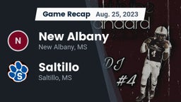 Recap: New Albany  vs. Saltillo  2023