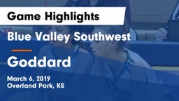 Blue Valley Southwest  vs Goddard  Game Highlights - March 6, 2019