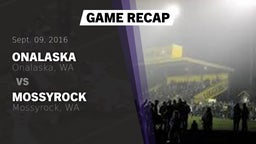 Recap: Onalaska  vs. Mossyrock  2016