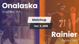 Matchup: Onalaska vs. Rainier  2018