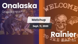 Matchup: Onalaska vs. Rainier  2020