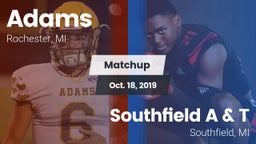 Matchup: Adams vs. Southfield A & T 2019