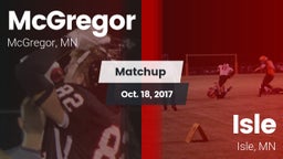 Matchup: McGregor vs. Isle  2017