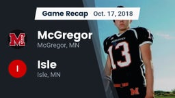 Recap: McGregor  vs. Isle  2018