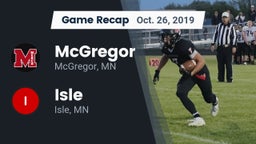 Recap: McGregor  vs. Isle  2019