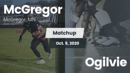 Matchup: McGregor vs. Ogilvie 2020