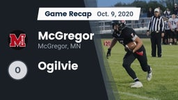 Recap: McGregor  vs. Ogilvie 2020