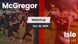 Matchup: McGregor vs. Isle  2020