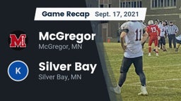Recap: McGregor  vs. Silver Bay 2021
