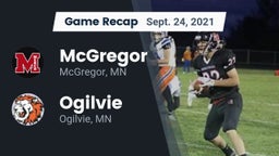 Recap: McGregor  vs. Ogilvie  2021