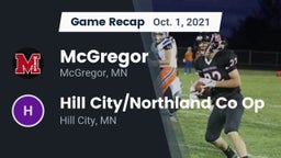 Recap: McGregor  vs. Hill City/Northland  Co Op 2021