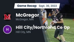 Recap: McGregor  vs. Hill City/Northland  Co Op 2022